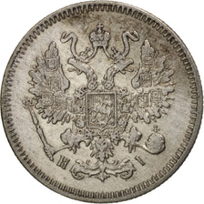 Russia, Nicholas II, 10 Kopeks, 1870, Saint-Petersburg, SPL-, Argento, KM:20a.2