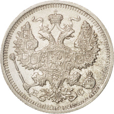 Coin, Russia, Nicholas II, 20 Kopeks, 1916, Saint-Petersburg, MS(60-62), Silver