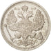 Coin, Russia, Nicholas II, 20 Kopeks, 1916, Saint-Petersburg, MS(60-62), Silver