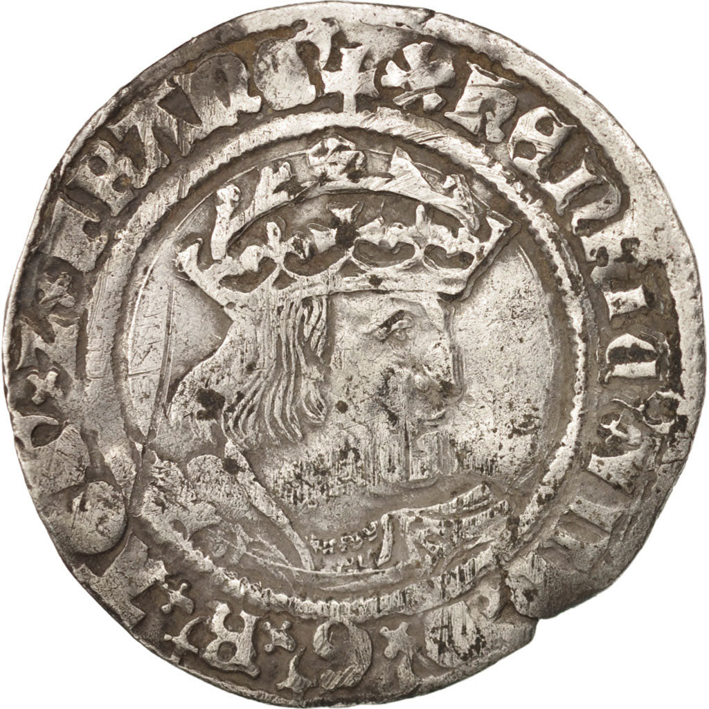 Great Britain, Henry VIII (1526-1544), Gros, London, EF(40-45), Silver