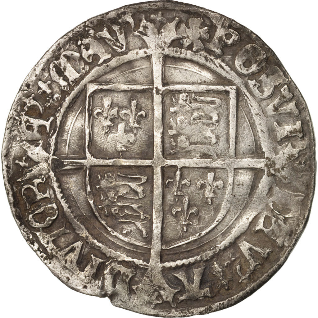 Great Britain, Henry VIII (1526-1544), Gros, London, EF(40-45), Silver