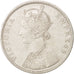 INDIA-BRITISH, Victoria, Rupee, 1890, Bombay, AU(50-53), Silver, KM:492