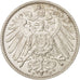 GERMANY - EMPIRE, Wilhelm II, Mark, 1915, Stuttgart, AU(55-58), Silver, KM:14
