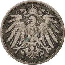 Coin, GERMANY - EMPIRE, Wilhelm II, 10 Pfennig, 1901, Berlin, VF(30-35)