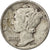 Moneta, USA, Mercury Dime, Dime, 1941, U.S. Mint, Dahlonega, EF(40-45), Srebro