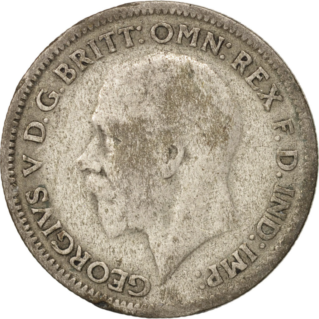 Great Britain, George V, 6 Pence, 1932, VF(20-25), Silver, KM:832