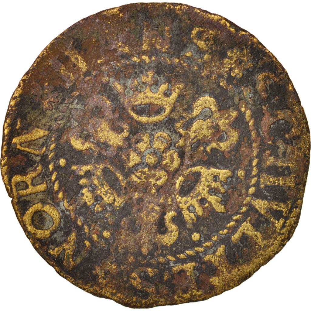 France, Token, token count, Jeton au globe, VF(20-25), Copper