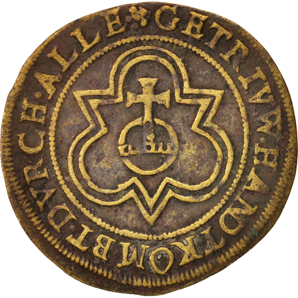 France, Token, Jeton au globe, AU(50-53), Brass