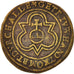 France, Token, Jeton au globe, AU(50-53), Brass