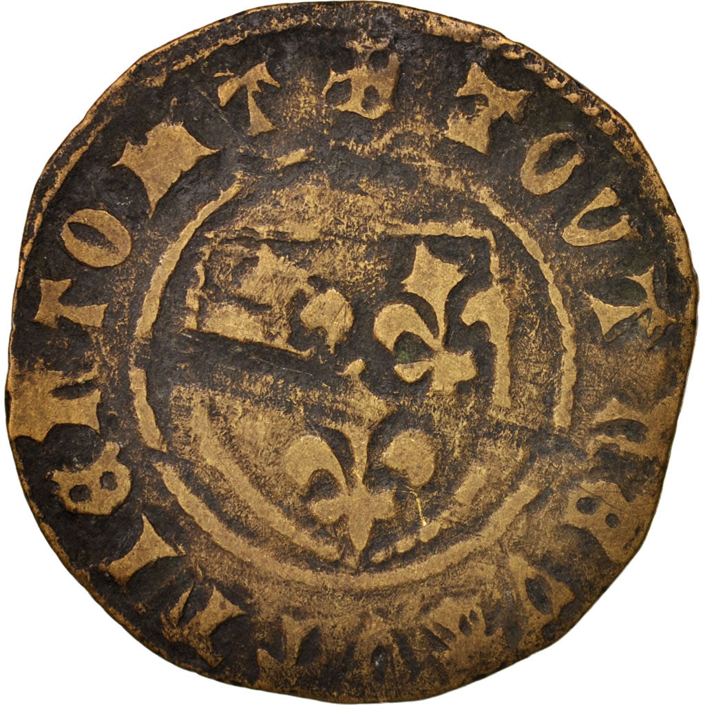 Frankreich, Token, Jeton à l'écu, VF(30-35), Copper