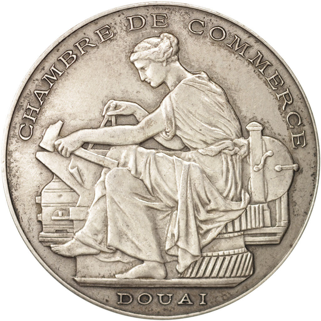 France, Token, Chamber of Commerce, Chambre de commerce de Douai, AU(50-53)