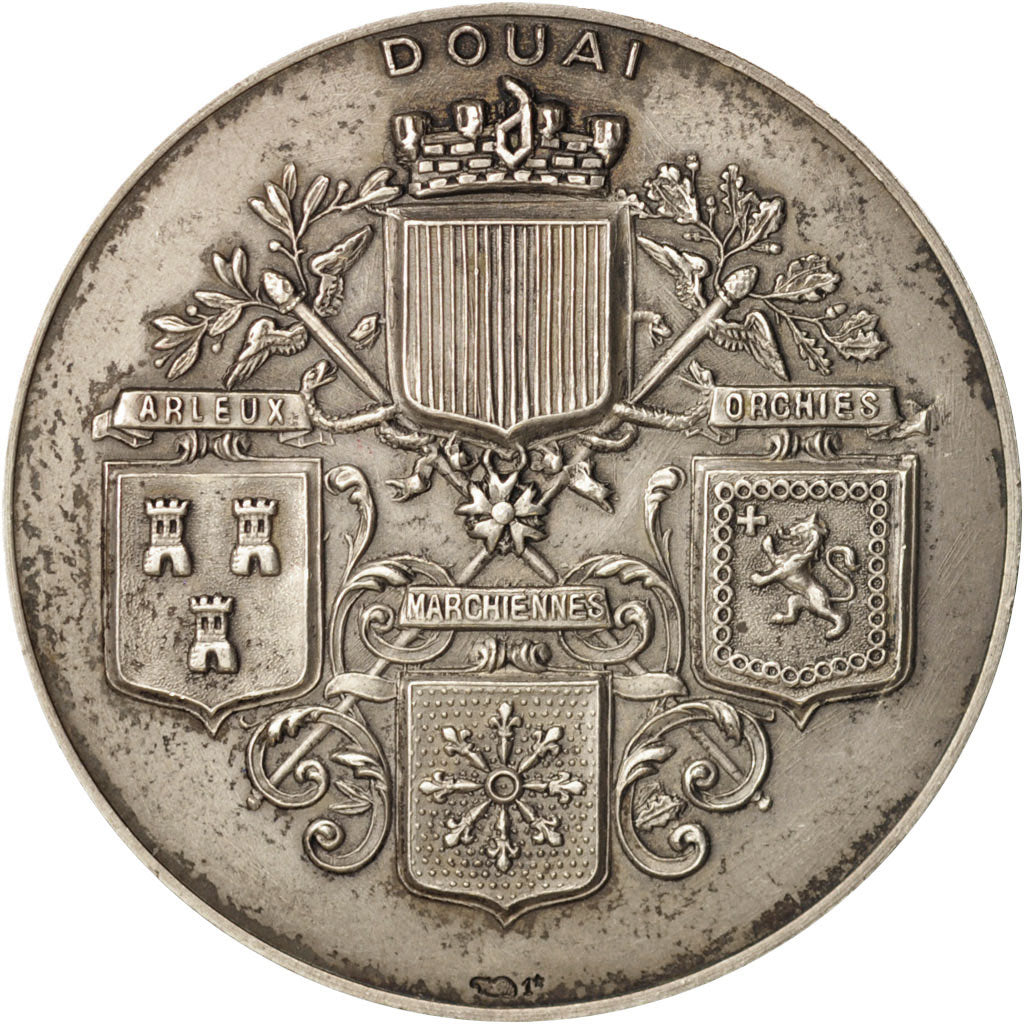 France, Token, Chamber of Commerce, Chambre de commerce de Douai, AU(50-53)