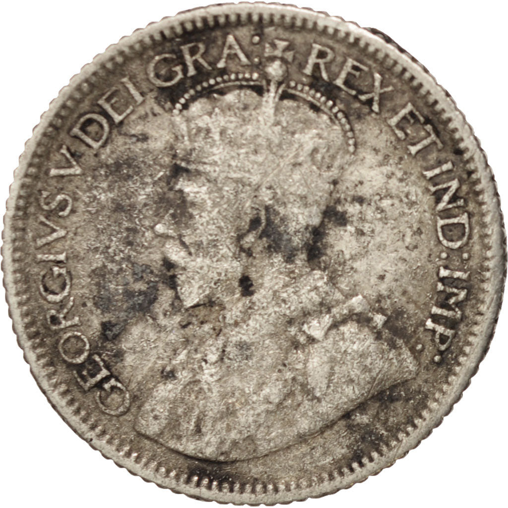 Münze, Kanada, George V, 10 Cents, 1920, Royal Canadian Mint, Ottawa, S