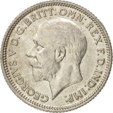 Coin, Great Britain, George V, 6 Pence, 1928, AU(55-58), Silver, KM:832