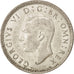 Coin, Great Britain, George VI, 6 Pence, 1942, AU(55-58), Silver, KM:852