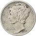Moneta, Stati Uniti, Mercury Dime, Dime, 1936, U.S. Mint, Denver, MB+, Argento