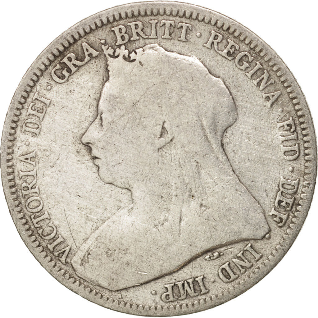 Great Britain, Victoria, Shilling, 1893, F(12-15), Silver, KM:780