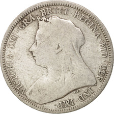 Great Britain, Victoria, Shilling, 1893, F(12-15), Silver, KM:780