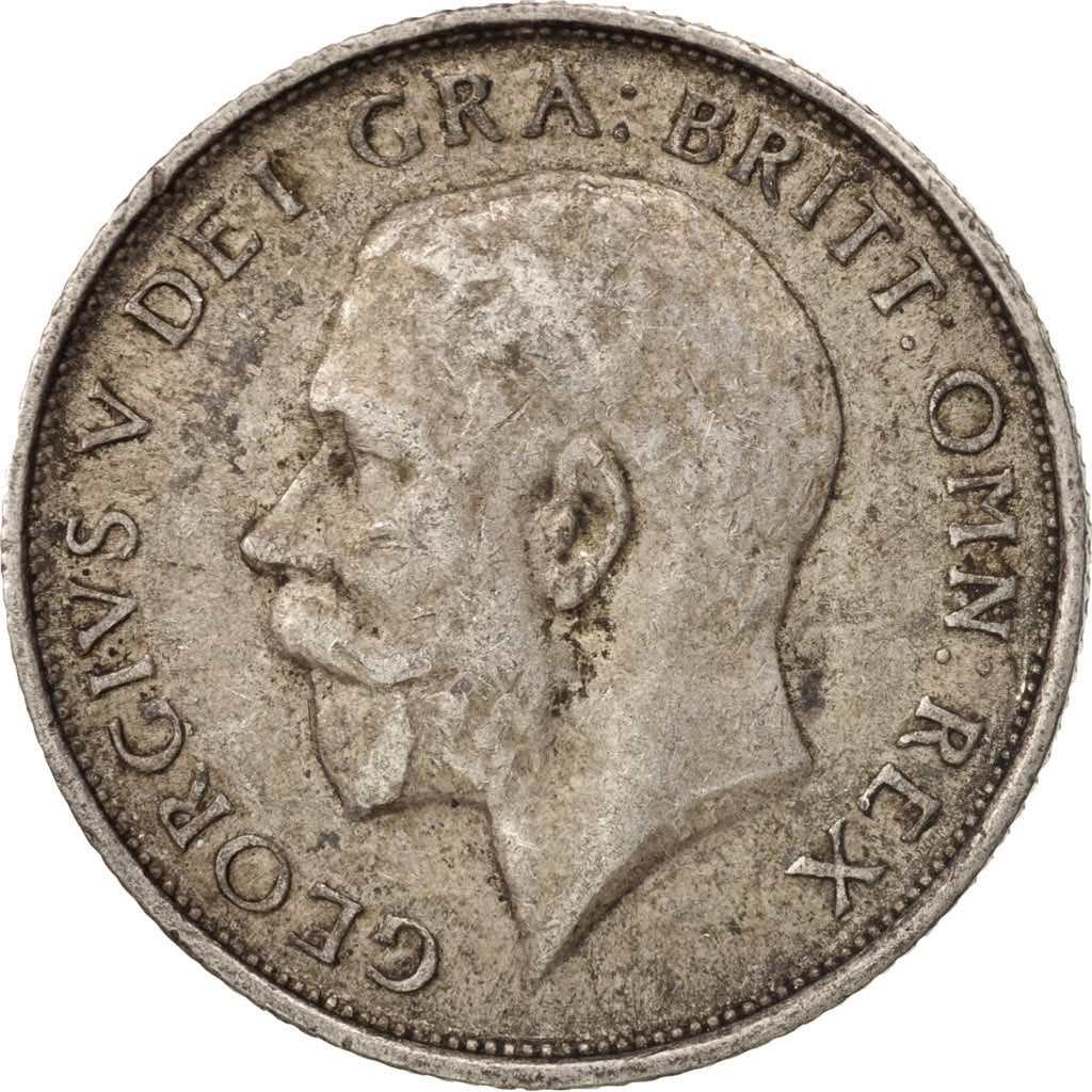Coin, Great Britain, George V, Shilling, 1912, EF(40-45), Silver, KM:816