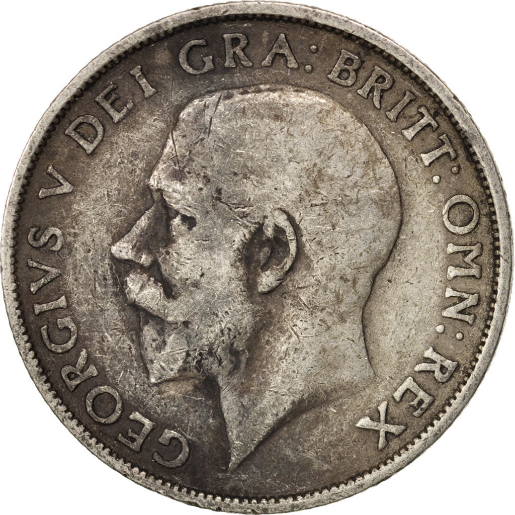Great Britain, George V, Shilling, 1913, VF(20-25), Silver, KM:816