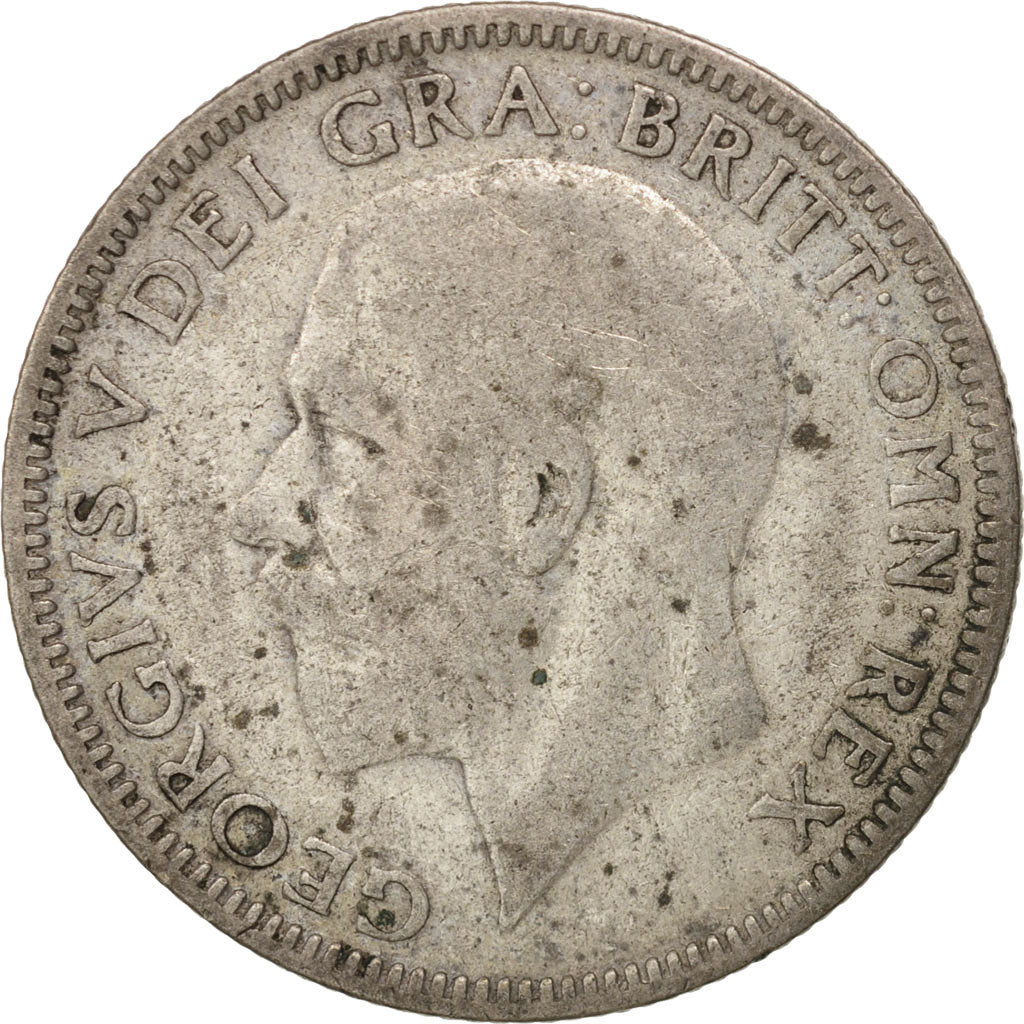Coin, Great Britain, George V, Shilling, 1927, F(12-15), Silver, KM:829