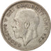 Großbritannien, George V, Shilling, 1927, EF(40-45), Silver, KM:829