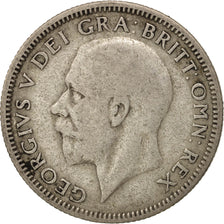 Great Britain, George V, Shilling, 1928, VF(30-35), Silver, KM:833