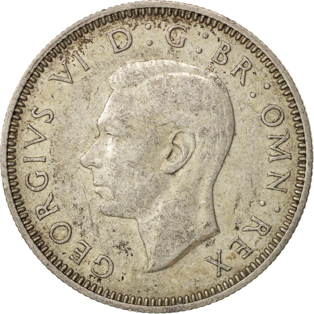Coin, Great Britain, George VI, Shilling, 1944, VF(20-25), Silver, KM:854