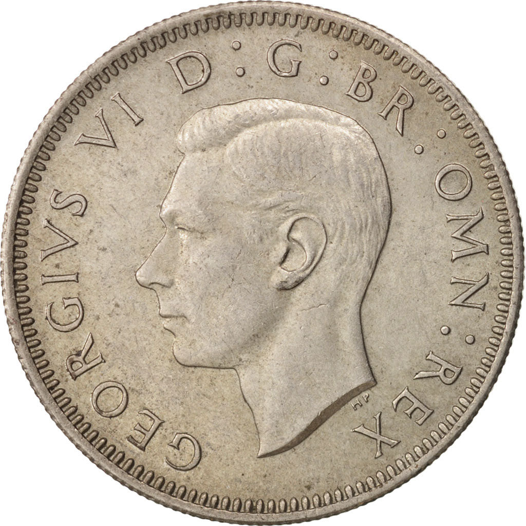 Coin, Great Britain, George VI, Shilling, 1949, AU(55-58), Copper-nickel, KM:876