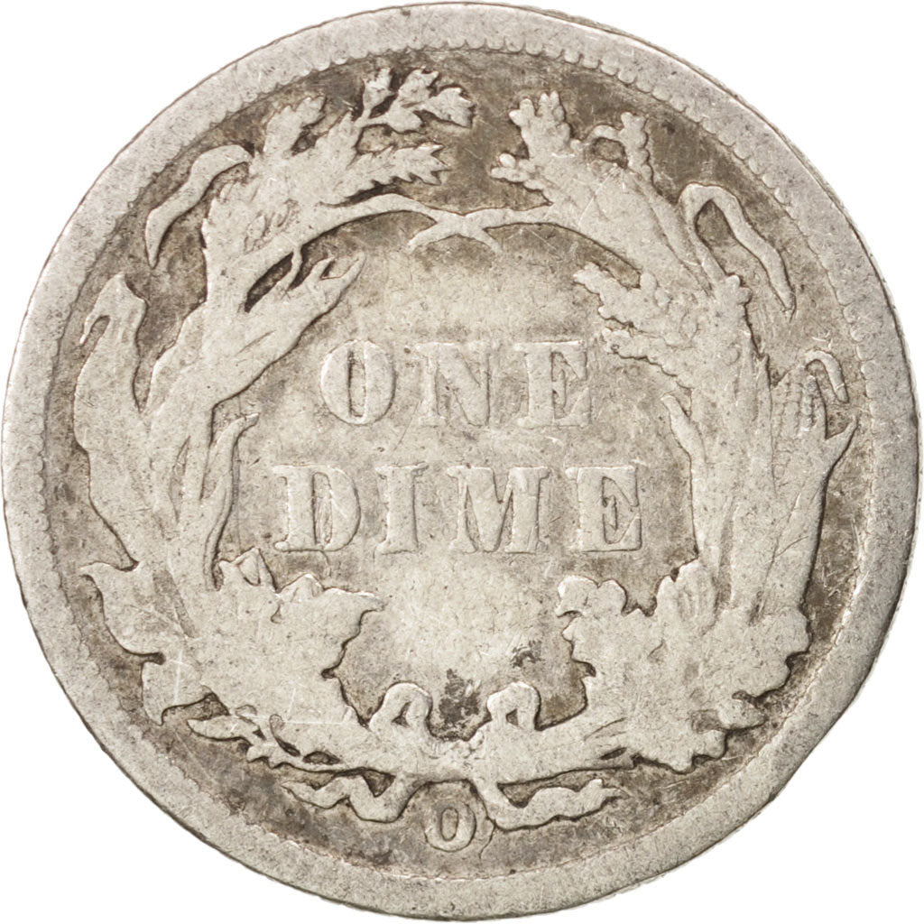 Moneta, Stati Uniti, Seated Liberty Dime, Dime, 1891, U.S. Mint, New Orleans