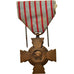 France, Croix du Combattant, Medal, 1939-1945, Very Good Quality, Bronze, 36