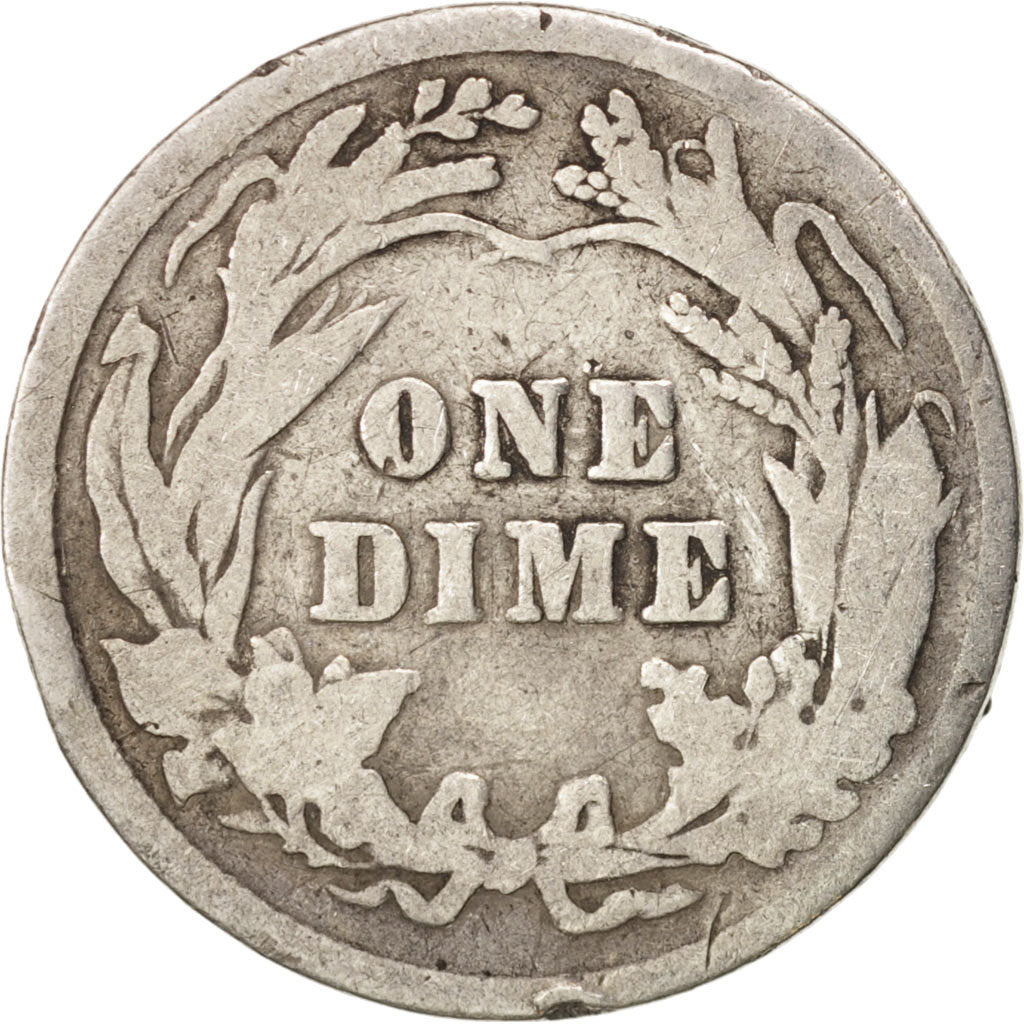 United States, Barber Dime, Dime, 1901, U.S. Mint, Philadelphia, VF(20-25)