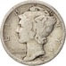 United States, Mercury Dime, Dime, 1918, U.S. Mint, Philadelphia, VF(20-25)