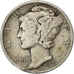 UNITED STATES, Mercury Dime, Dime, 1935, U.S. Mint, KM #140, EF(40-45), Silver,.