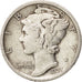 United States, Mercury Dime, Dime, 1923, U.S. Mint, Philadelphia, VF(30-35)