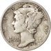Coin, United States, Mercury Dime, Dime, 1941, U.S. Mint, Philadelphia