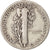 Coin, United States, Mercury Dime, Dime, 1942, U.S. Mint, Philadelphia