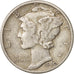 Coin, United States, Mercury Dime, Dime, 1942, U.S. Mint, Philadelphia