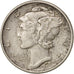 Stati Uniti, Mercury Dime, Dime, 1942, U.S. Mint, Philadelphia, BB+, Argento,...