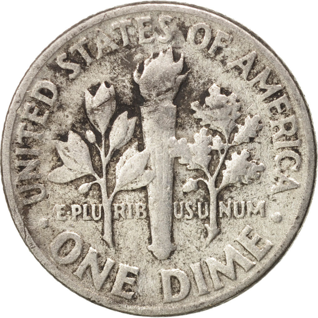 Stati Uniti, Roosevelt Dime, Dime, 1953, U.S. Mint, Philadelphia, BB, Argento...