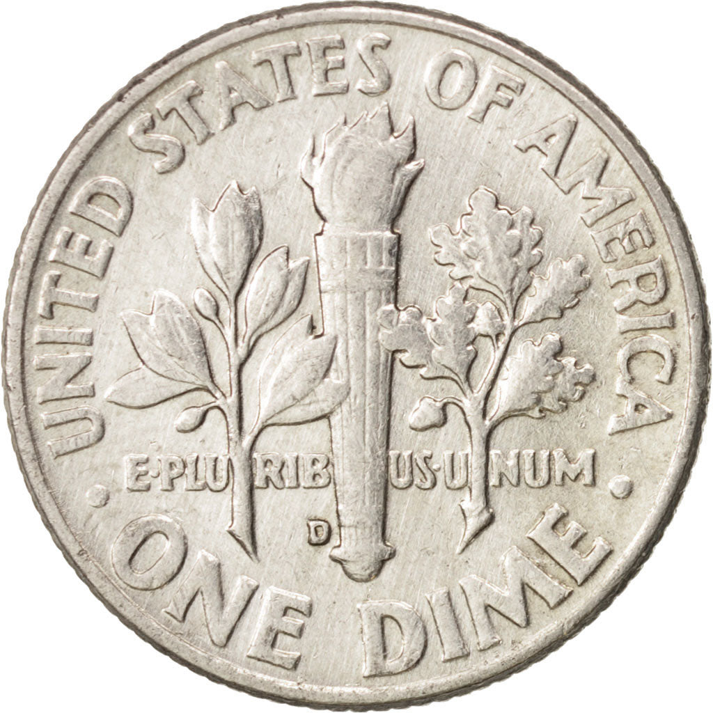 Monnaie, États-Unis, Roosevelt Dime, Dime, 1962, U.S. Mint, Denver, SUP