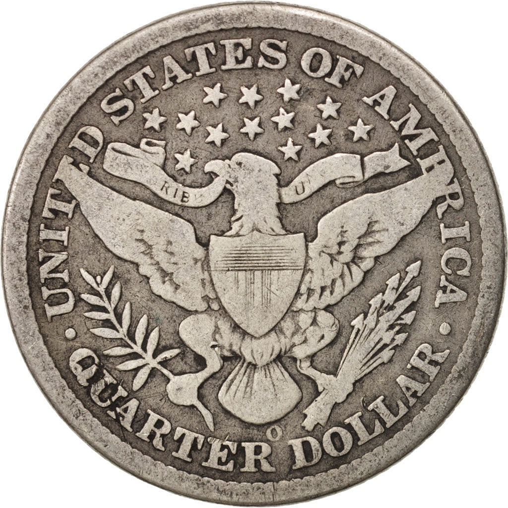 Moneta, Stati Uniti, Barber Quarter, Quarter, 1898, U.S. Mint, New Orleans, MB