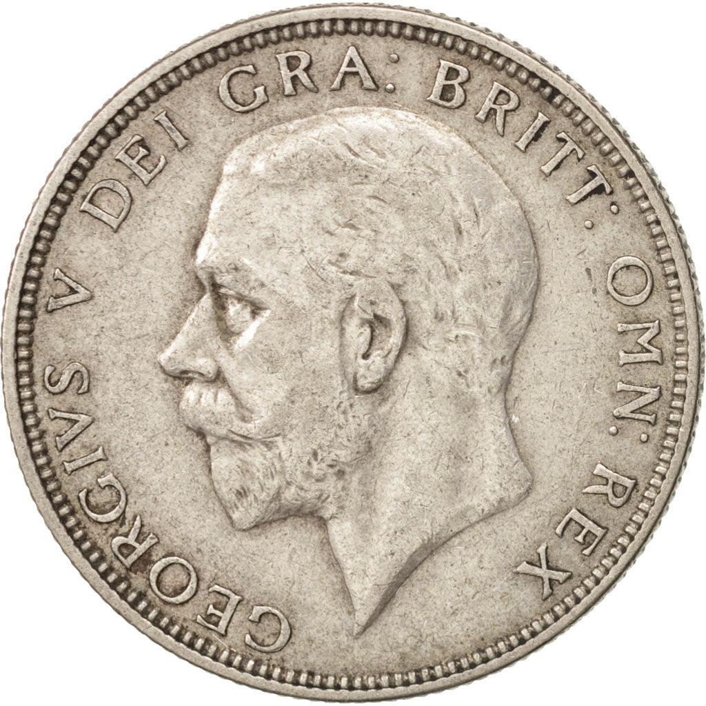 Coin, Great Britain, George V, Florin, Two Shillings, 1935, AU(50-53), Silver