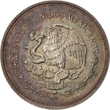 MEXICO, 100 Pesos, 1985, Mexico City, KM #499, AU(50-53), Silver, 31.49