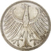 Coin, GERMANY - FEDERAL REPUBLIC, 5 Mark, 1951, Munich, EF(40-45), Silver
