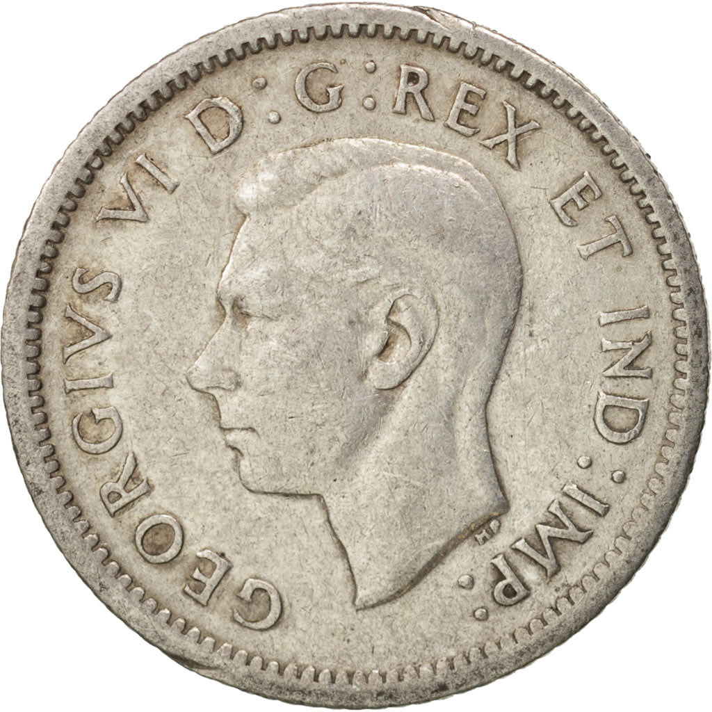 Coin, Canada, George VI, 10 Cents, 1940, Royal Canadian Mint, Ottawa, AU(50-53)