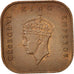 Moneda, MALAYA, Cent, 1945, MBC+, Bronce, KM:6