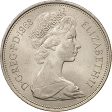 Coin, Great Britain, Elizabeth II, 10 New Pence, 1968, MS(63), Copper-nickel