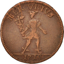 Monnaie, Suède, Carl XII, Daler, 1718, TTB, Cuivre, KM:361