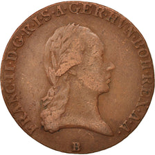 Autriche, Franz II (I), 3 Kreuzer, 1800, TTB, Cuivre, KM:2115.3